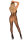 Seamless Crochet Bodystocking Black OS