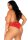 Backless & Crotchless Teddy Red XL/2XL
