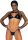 Bikini top, G-string & Shrug Black OS