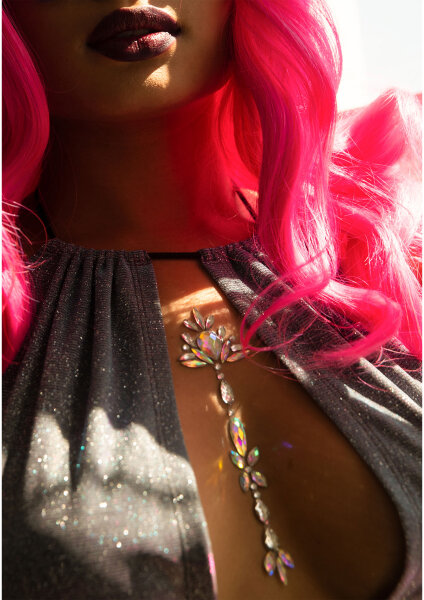 Jade Body Jewels Sticker Transparant