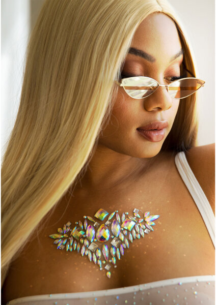 Aura Body Jewels Sticker Transparant