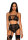 Basitta Bra, Garterbelt, Thong Black S/M