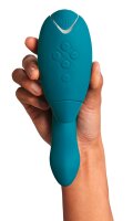 Womanizer Duo 2 Druckwellenstimulator mit G-Punkt Vibrationsarm grün