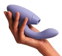 Womanizer Duo 2 Druckwellenstimulator mit G-Punkt Vibrationsarm lila
