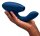 Womanizer Duo 2 Druckwellenstimulator mit G-Punkt Vibrationsarm blau