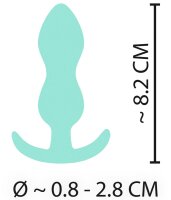 Cuties Plugs Green 2,8 cm