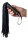 Strict Mini Leather Hand Flogger black