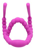 Frisky Petal Pusher silicone labia spreader pink