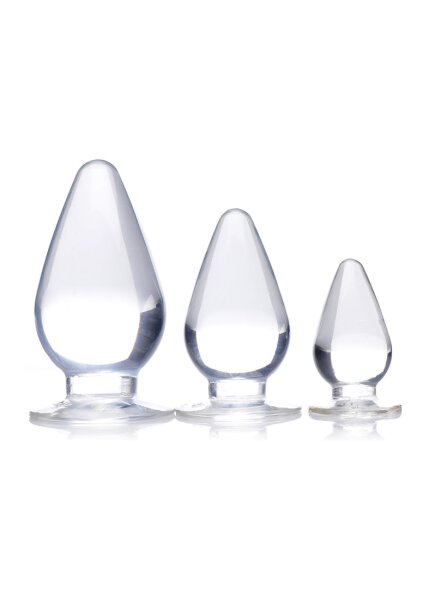 Triple Cones - Anal Plug Set - 3 piece