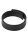XR Brands Leather Velcro Penis Ring black