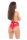 Bow To Me High Waist Crotchless Panty Red S/M - M/L
