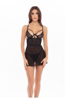 New In Town Chemise Set Black S/M - M/L