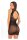Swept Up Mini Dress Black, Os