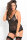 Lace Time Garter Chemise Set Black, XL/2XL