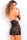 Seductively Stunning Lace Dress Black, S/M