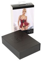 Shelf Bra Set red 75B/S