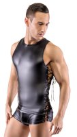Herren Muscleshirt mit geschnürten Seiten S - XL
