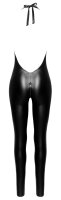 Jumpsuit mit Neckholder und Schlangenhaut-Optik S - XL