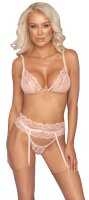 Strapsset rosa S/M