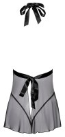 Babydoll schwarz mit Chokerneck S/M - L/XL