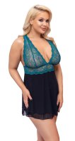 Babydoll petrol XL - 4XL