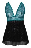 Babydoll petrol XL - 4XL