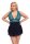 Babydoll petrol XL - 4XL