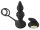 Rebel RC butt plug with Cock & Ball Rings