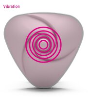 Mystim Hearts Desire layon vibrator rose