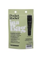 Doc Johnson Pocket Rocket mini Vibrator schwarz
