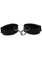 Doc Johnson wrist leather cuffs black