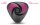 Mystim Hearts Desire eStim layon vibrator black