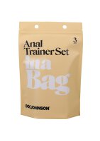 Doc Johnson Anal Plug Training Set different sizes black
