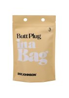 Doc Johnson Anal Plug 3 for beginners black 1.9 cm