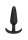 Doc Johnson Anal Plug 3 for beginners black 1.9 cm