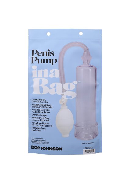 Doc Johnson Penis Pumpe transparent, weiß