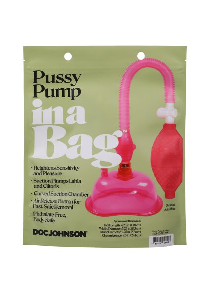 Doc Johnson pussy pump pink
