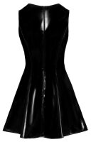 Vinyl Dress with Lace S