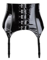 Vinyl Suspender Belt XS