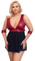 Babydoll Bondage mit Powernetröckchen XL - 4XL
