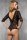 Doreanse Damen Bodysuit Schwarz S-XL