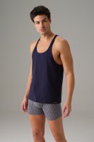 Doreanse Herren Baumwolle Schwimmer Sport Tank Top Black XXL