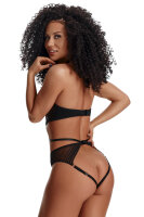 Demoniq Lady X Collection - Perla - Black - S - XXL