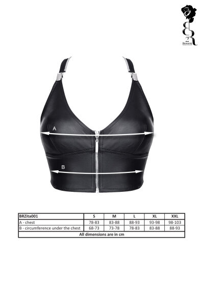 Black Rose Collection - Zita - Black - XXL