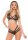 Sugar Blosson Bra Set - Black - S/M