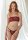 Lace Bandeau and Thong Set Burgundy