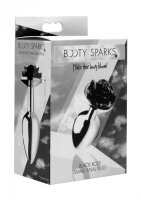 Booty Sparks Black Rose - Butt Plug - Small