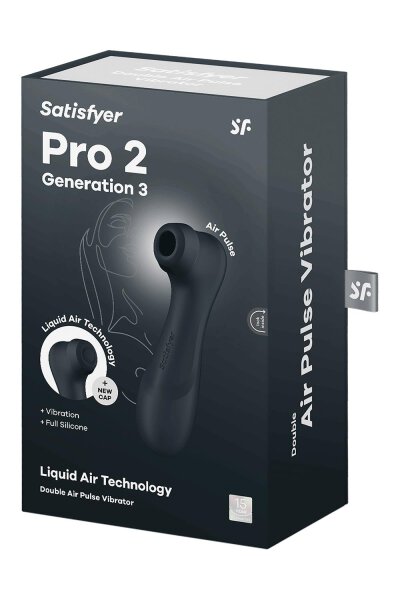 Satisfyer Pro 2 Generation 3 With Liquid Air Dark Gray