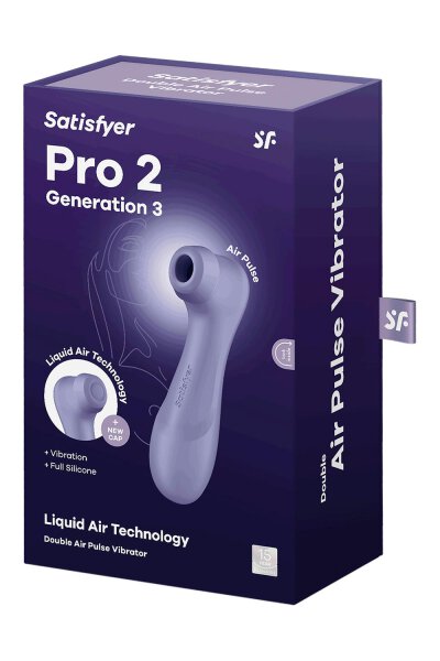 Satisfyer Pro 2 Generation 3 With Liquid Air Lilac