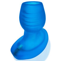 Oxballs - Glowhole-2 Hollow Buttplug with Led Insert Blue...
